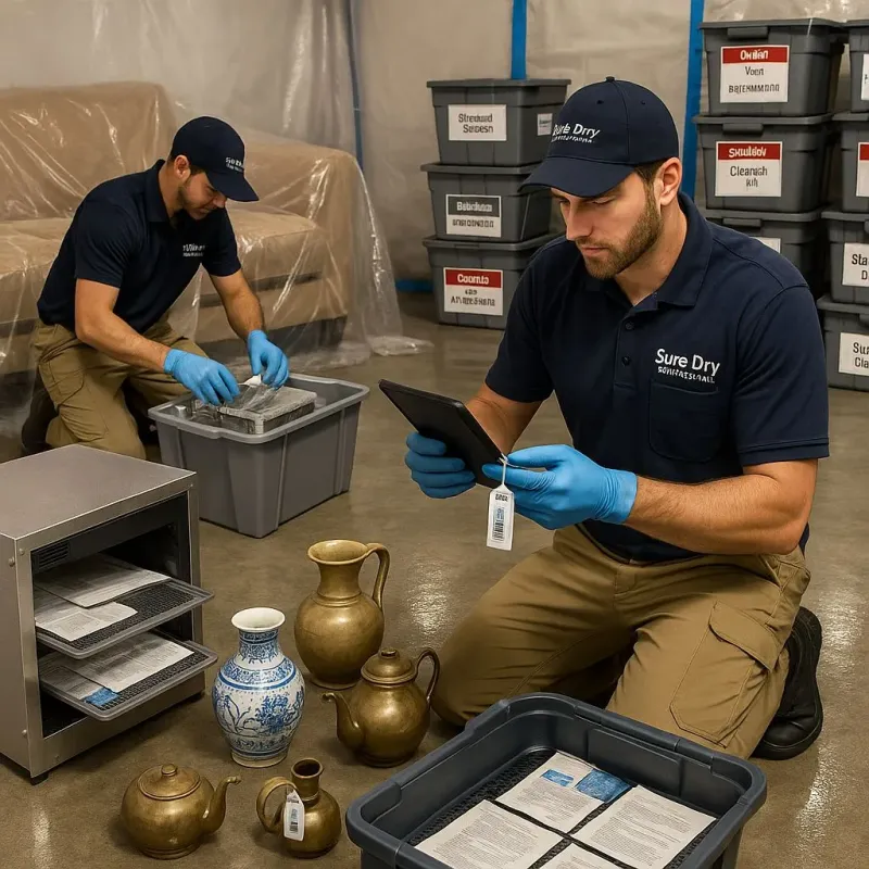 Content Protection and Restoration process in Escondido, CA