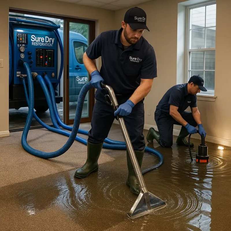 Water Extraction and Removal process in Escondido, CA
